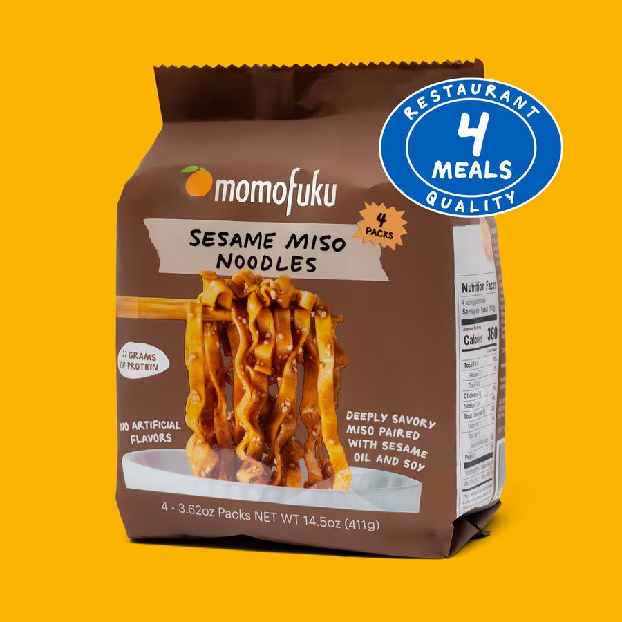Sesame Miso Noodles | 4 Packs O2