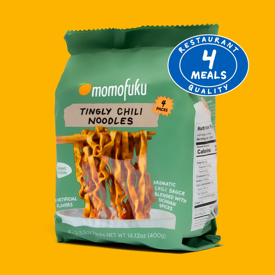 Tingly Chili Noodles | 4 Packs W0